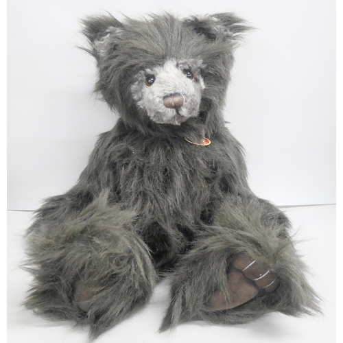 2131 - A Charlie Bears 'Lancelot' bear with bells and tags intact