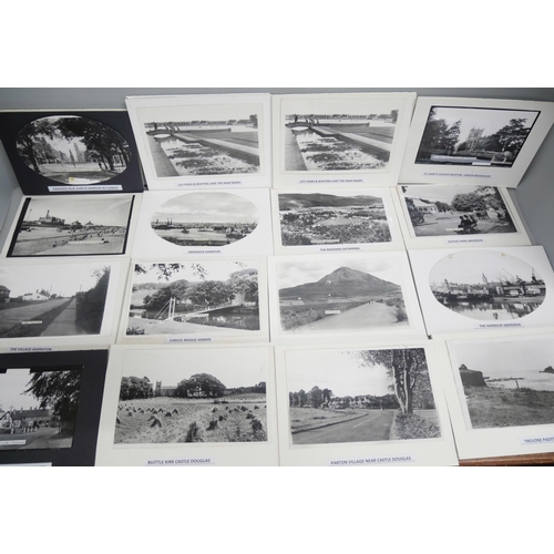 2149 - A collection of approximately 220 original reference black and white photographs used by Cotswold Co... 