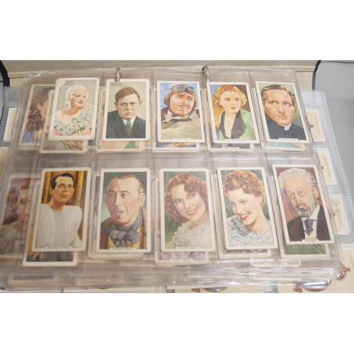 2163 - A collection of cigarette cards, includes Will's Cigarettes Safety First, Player's Cigarettes Kings ... 