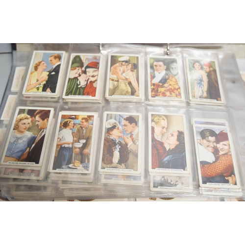 2163 - A collection of cigarette cards, includes Will's Cigarettes Safety First, Player's Cigarettes Kings ... 