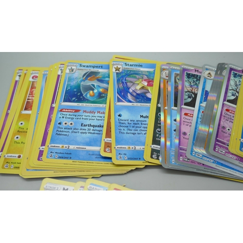 2174 - 100+ rare holographic Pokémon cards, many series