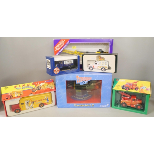 2247 - Collection of Die-Cast model vehicles to include Corgi and Dinky. Comprising of Mr Bean's Mini, 498 ... 