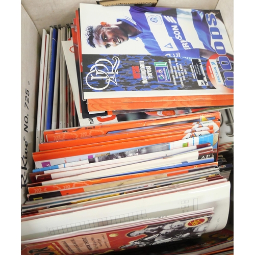 2257 - A large collection of Nottingham Forest football programmes, five boxes **PLEASE NOTE THIS LOT IS NO... 