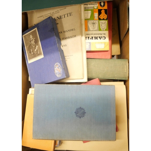 2268 - Two boxes of assorted books and ephemera including song books, maps and travel guides **PLEASE NOTE ... 