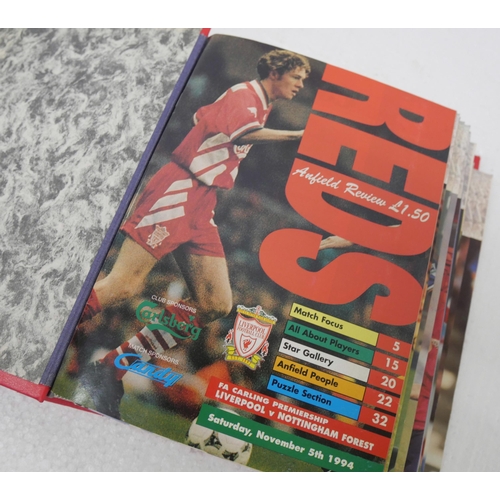 2280 - A collection of seventeen Nottingham Forest football programmes in Forest programme folders *THIS LO... 