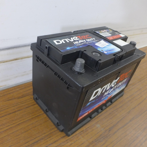 5195 - A Drive-Tec DM096 12v 72AH 650A heavy duty maintenance free battery