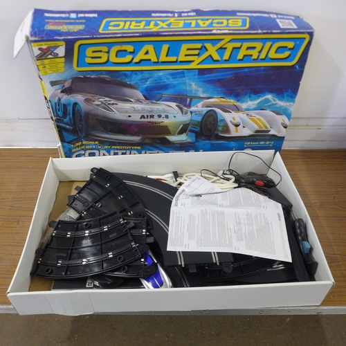 5247 - A large quantity of slot racing games including Scalextric Jaguar Challenge, Scalextric Continental ... 