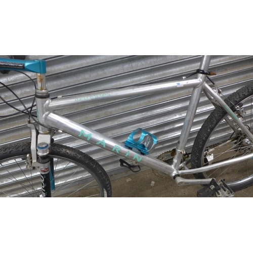 5121 - A Marin Indian Fire Trail lightweight aluminium framed front suspension hardtail mountain bike with ... 