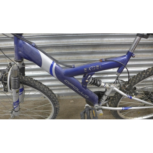 5126 - An Apollo Excel full suspension mountain bike