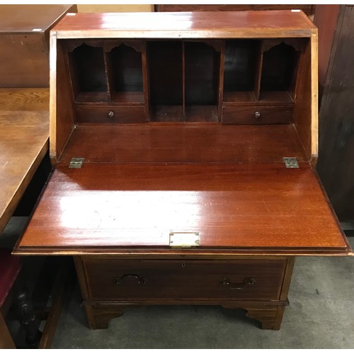 247A - An Edward VII inlaid mahogany bureau