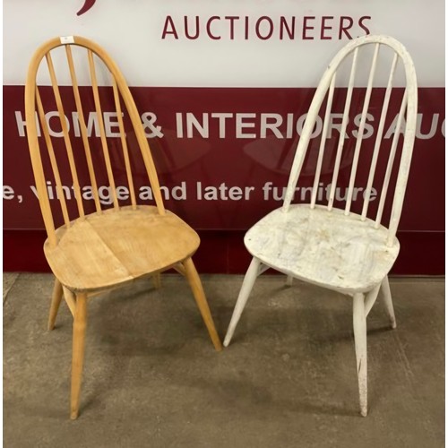 89 - Two Ercol Quaker chairs