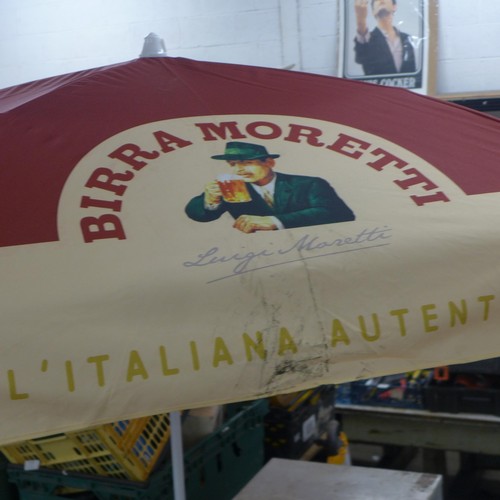 5273 - A Birra Moretti pub garden umbrella