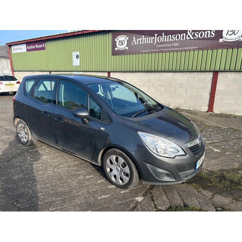 5276 - A 2011 Vauxhall Meriva Exclusiv CDTI 1.7 litre   Diesel 1686cc manual engine KP11 EDV MOT till 06.05... 