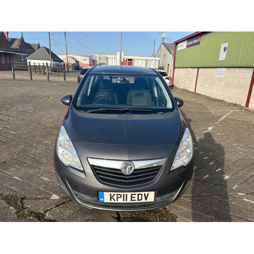 5276 - A 2011 Vauxhall Meriva Exclusiv CDTI 1.7 litre   Diesel 1686cc manual engine KP11 EDV MOT till 06.05... 