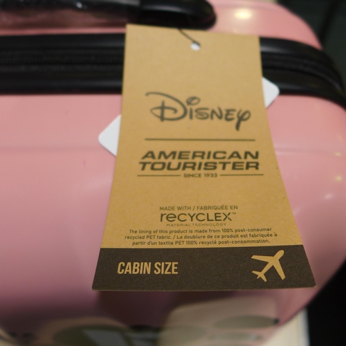 6016 - American Tourister Disney Minnie carry on hardside suitcase (351-313) *This lot is subject to VAT