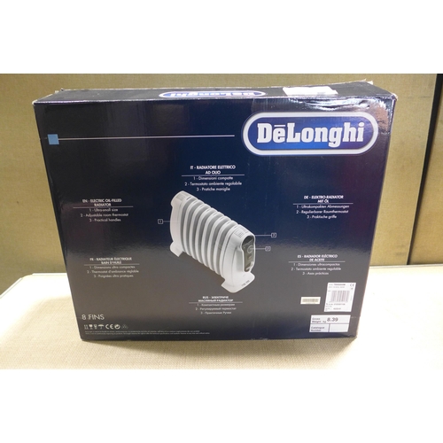 6025 - Delonghi oil filled small radiator  (351-356) *This lot is subject to VAT