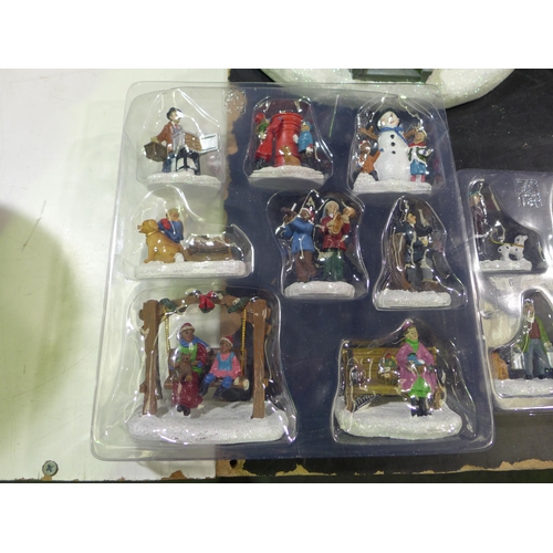 6030 - Christmas village with LED lights and music, Original RRP £119.99 + VAT (351-362) *This lot is subje... 