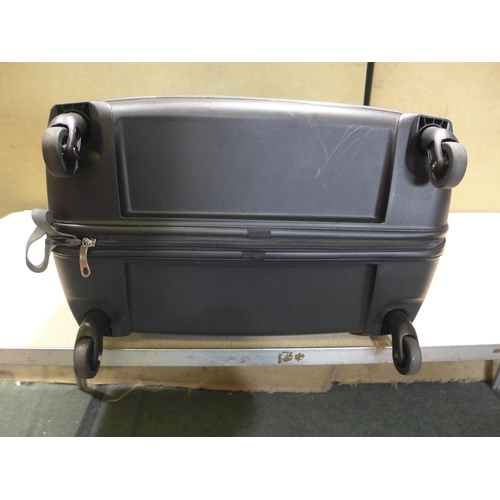 6032 - American Tourister Jetdriver large hardside suitcase (damaged) (351-341) *This lot is subject to VAT