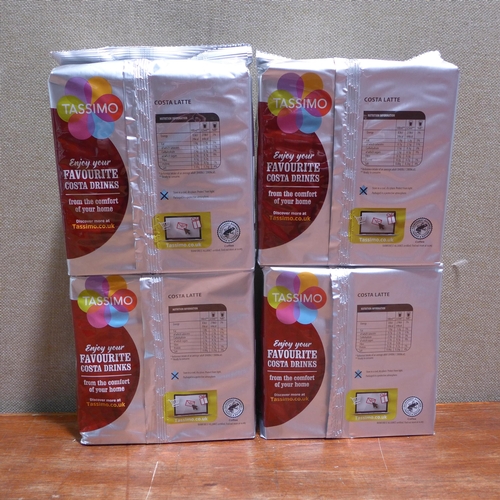 6047 - Four Tassimo latte packs (351-541) *This lot is subject to VAT