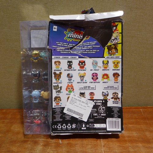 6059 - Power unicorn toy, DC minis micro comic book figures and a Hoverstar flying UFO  (351-545,573) *This... 