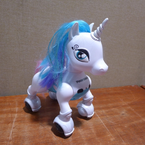 6059 - Power unicorn toy, DC minis micro comic book figures and a Hoverstar flying UFO  (351-545,573) *This... 