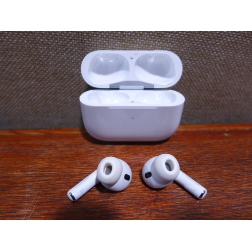 6077 - Apple AirPods Pro with magsafe charging case (2nd generation) model no: mqd83zm/a, Original RRP £179... 