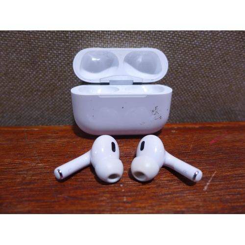 6083 - Apple AirPods Pro with magsafe charging case (2nd generation) (USB-C) model no: mtjv3zm/a, Original ... 