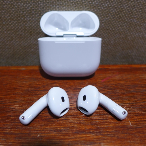 6091 - Apple AirPods with charging case (4th generation) (USB-C) model no: mxp63zm/a, Original RRP £99.99 +... 