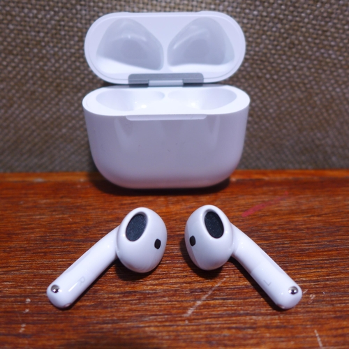 6094 - Apple AirPods with charging case (4th generation) (USB-C) model no: mxp63zm/a, Original RRP £99.99 +... 