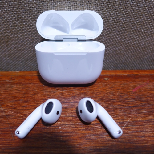 6095 - Apple AirPods with charging case (4th generation) (USB-C) model no: mxp63zm/a, Original RRP £99.99 +... 