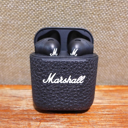 6124 - Marshall Minor III wireless earbuds with charging case  (351-552) *This lot is subject to VAT