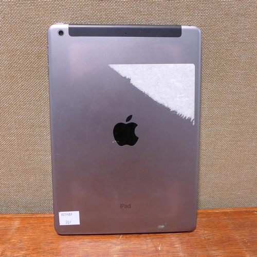 6139 - Apple iPad Air Space Grey 16GB (1st generation) model no: fd791b/b (480-709) *This lot is subject to... 