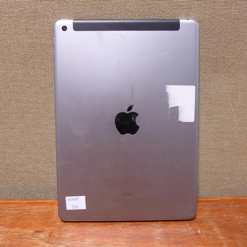 6148 - Apple iPad Space Grey 32GB (6th generation) model no: mr6y2b/a (480-718) *This lot is subject to VAT