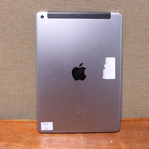 6153 - Apple iPad Space Grey 32GB (5th generation) model no: mp242b/a (480-723) *This lot is subject to VAT