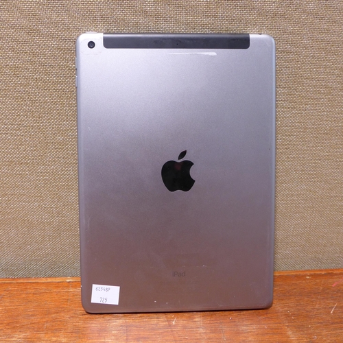 6155 - Apple iPad Space Grey 32GB (5th generation) model no: mp242b/a (480-725) *This lot is subject to VAT