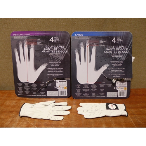 6164 - Quantity of Kirkland Signature golf gloves  (351-244-246) *This lot is subject to VAT