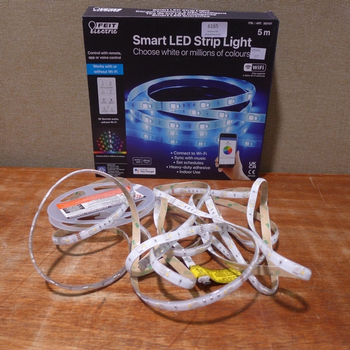 6165 - Two Feit smart LED strip lights (351-21,218) *This lot is subject to VAT