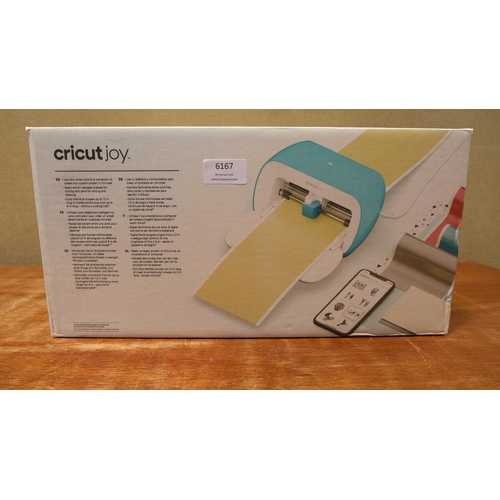 6167 - Cricut Joy cutting machine with bag and accessories, Original RRP £199.99 + VAT (351-720) *This lot ... 