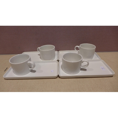 6203 - Signature soup and sandwich porcelain set  (351-702) *This lot is subject to VAT