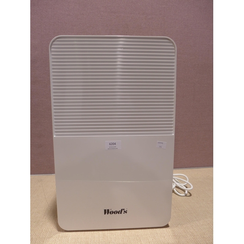 6204 - Woods 10L dehumidifier, model no: mdk11, Original RRP £124.99 + VAT (351-154) *This lot is subject t... 