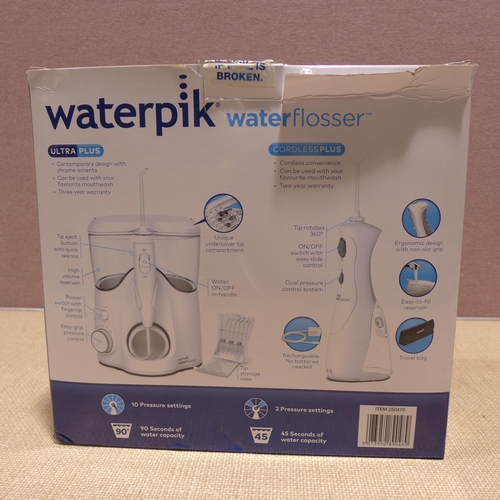 6226 - Two Waterpik water flosses (351-536,537) *This lot is subject to VAT