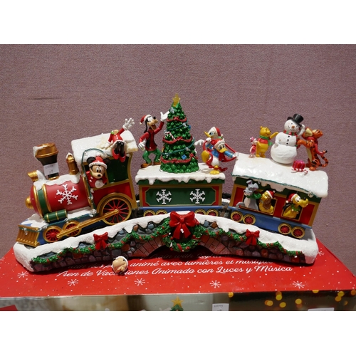 6267 - Disney Christmas tabletop train ornament (damaged) (351-375) *This lot is subject to VAT