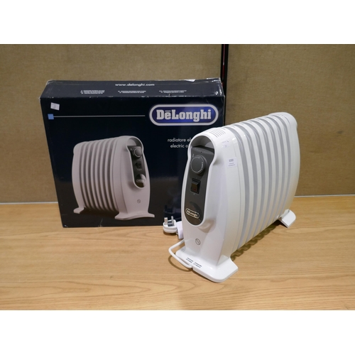 6300 - Delonghi oil filled small radiator (351-237) *This lot is subject to VAT