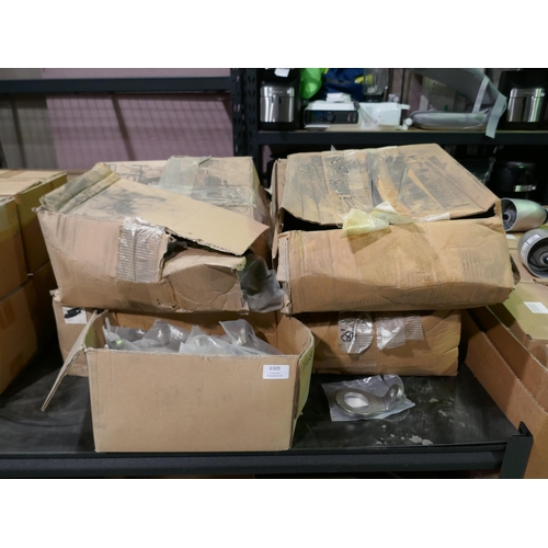 6309 - 5 boxes of stainless steel support rings 8 boxes of toggle bolts size 230mm long (KS-32) *This lot i... 