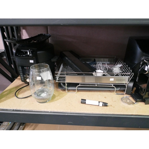 6349 - Quantity of scrap to include: Gourmia air fryers, Sabatier dish rack, Magimix coffee machine, Instan... 