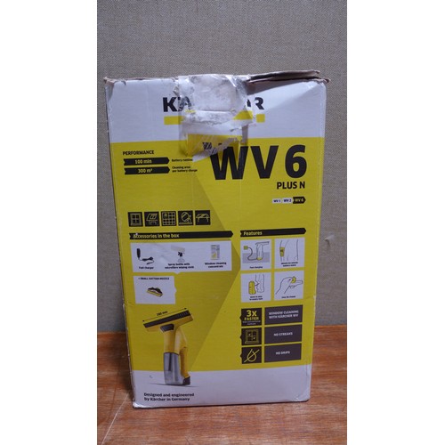 6058 - Karcher WV6 window vacuum cleaner (351-526) *This lot is subject to VAT