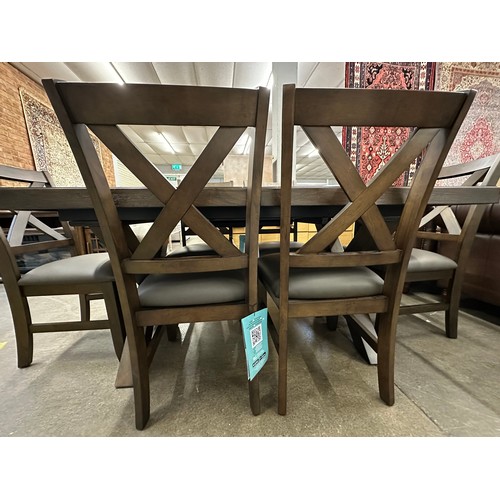 3120 - A Blakely 7 piece extending dining set - boxed, original RRP £666.66 + VAT (4223-13) *This lot is su... 