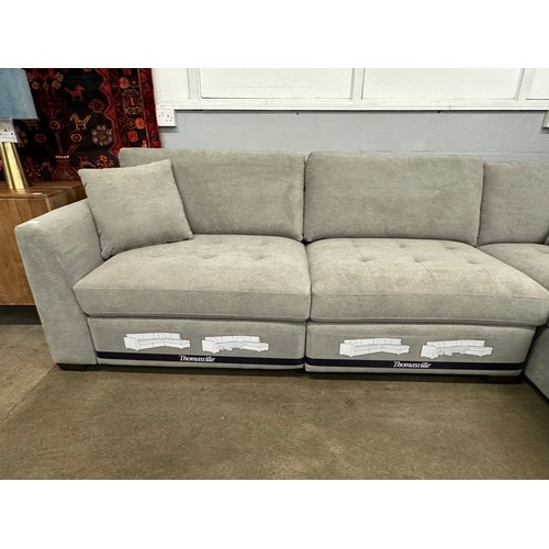 3007 - A Miles electric reclining corner sofa (Damaged/Marked), original RRP £1083.33 + VAT (4223-31) *This... 