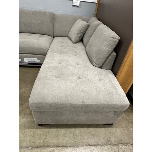 3007 - A Miles electric reclining corner sofa (Damaged/Marked), original RRP £1083.33 + VAT (4223-31) *This... 