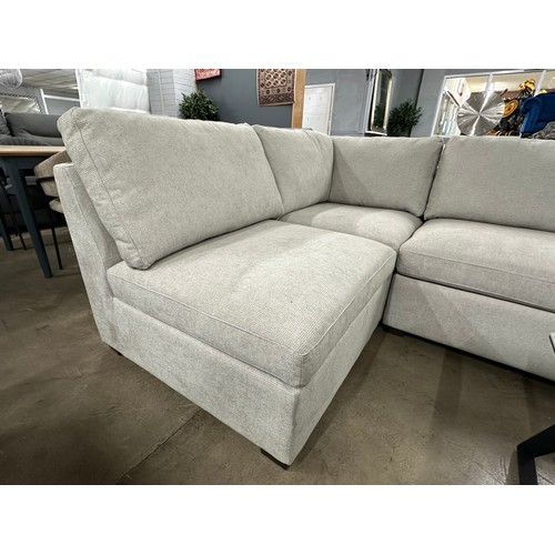 3059 - Rockford fabric modular power reclining corner sofa - (transit marks), original RRP £1499.99 + VAT (... 